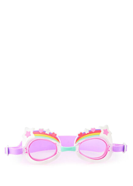 Mini Rainbow Blue Pink Girls' Swim Goggles