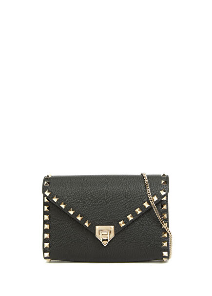 Rockstud Mini Black Women's Leather Bag