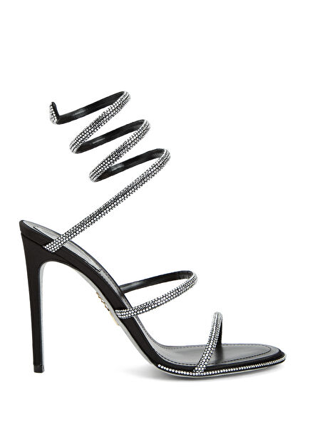 Siyah Silver Kadın Sandalet