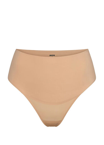 Smoothing Intimates High Waisted Koyu Bej Thong