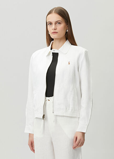 White Linen Jacket