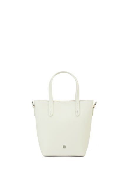 Hera Kırık Beyaz Kadın El Çantası