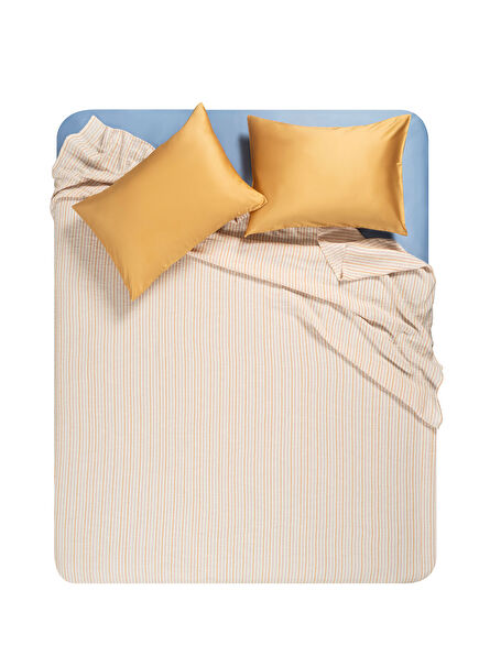 Nilüfer İplik Boyalı Pamuk Keten Pike