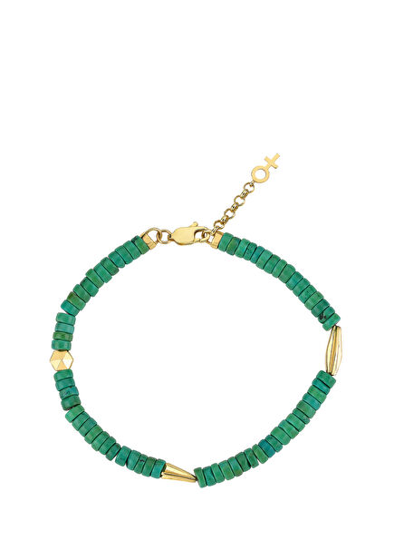 Fusion Stone Women's Gold Bracelet