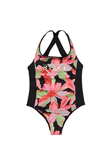 Active RG One Piece Renkli Kız Çocuk Mayo