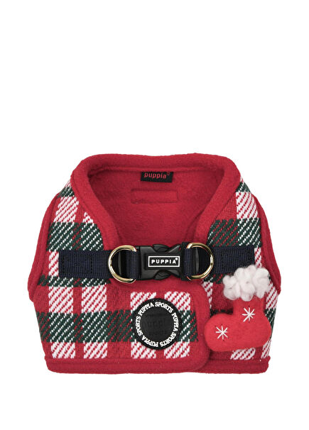 Festive Harness Red Köpek Göğüs Tasması