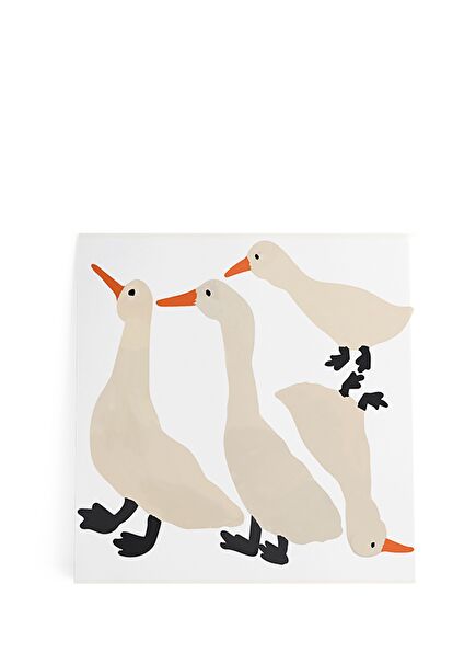 Goose Family XL Wall Sticker