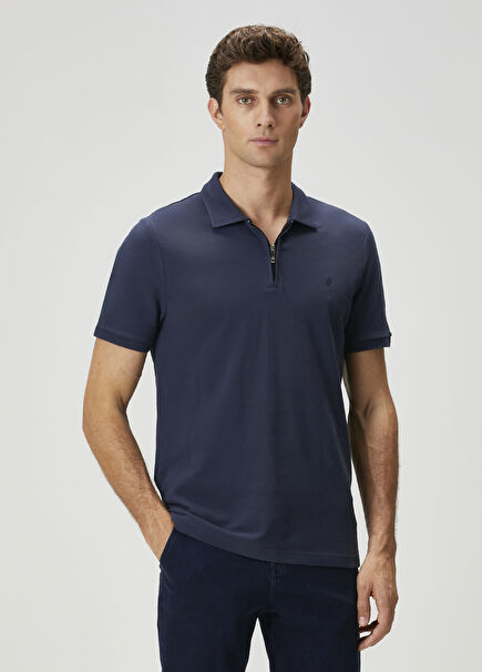 Navy Blue Polo T-Shirt