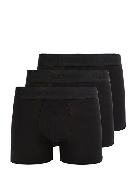 Black Logo Band Boxer Set