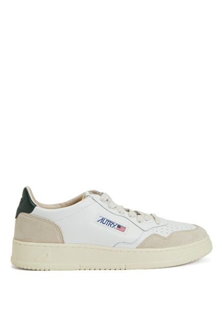 Medalist White Men's Leather Sneakers