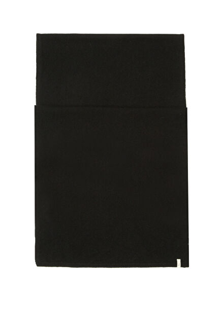 Black Women's Cashmere Blend Wool Scarf