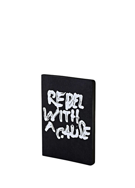 Not Ordinary L Light Vegan Rebel With A Cause A5 Oversized Dotted Notebook