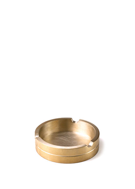 Classic Round Brass Ashtray
