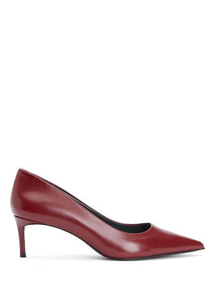 Red Leather Stilettos