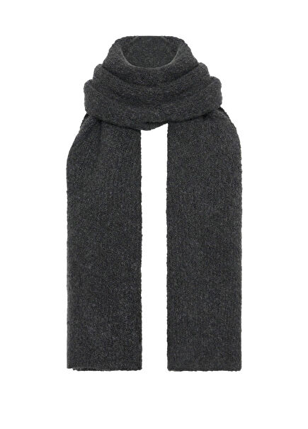 Luthgard Black Women's Cashmere Scarf