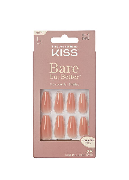 Bare But Better Nude Ombre Large Jel Takma Tırnak