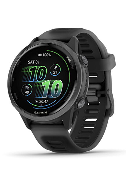 Forerunner 570 42mm Slate Grey Black Silicone Strap Smartwatch
