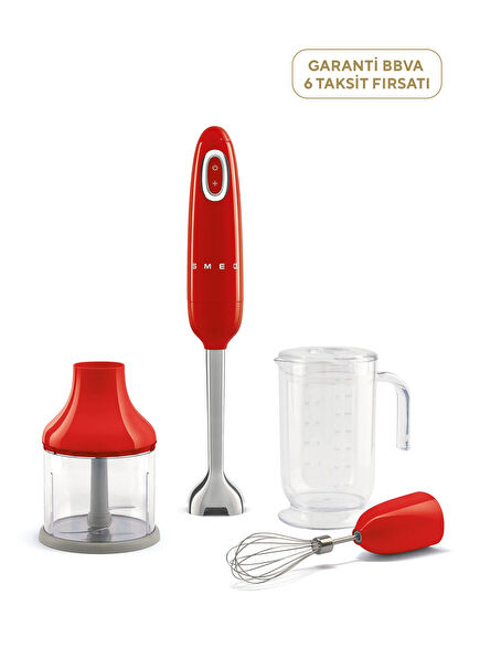 50's Style Retro Tritan™ Renew Kırmızı Blender Seti