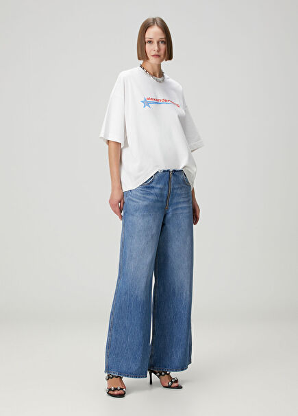 Surge Wide Leg Mavi Jean Pantolon