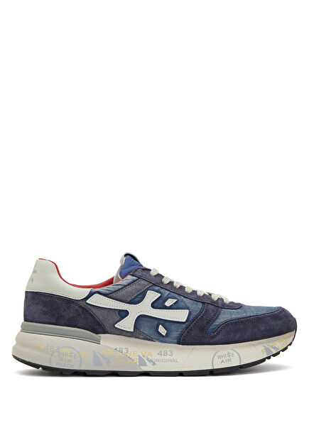 Mick Navy and White Men's Sneakers