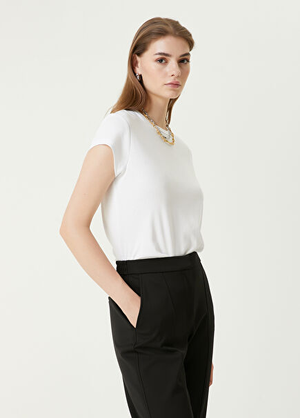 Off White Basic T-Shirt