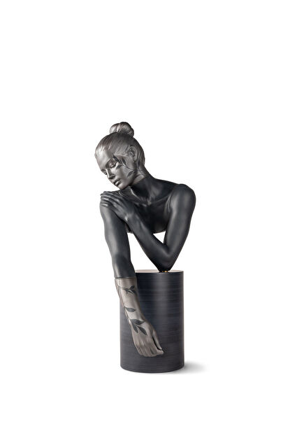 Reflections Of Nature Each Black Porcelain Sculptu