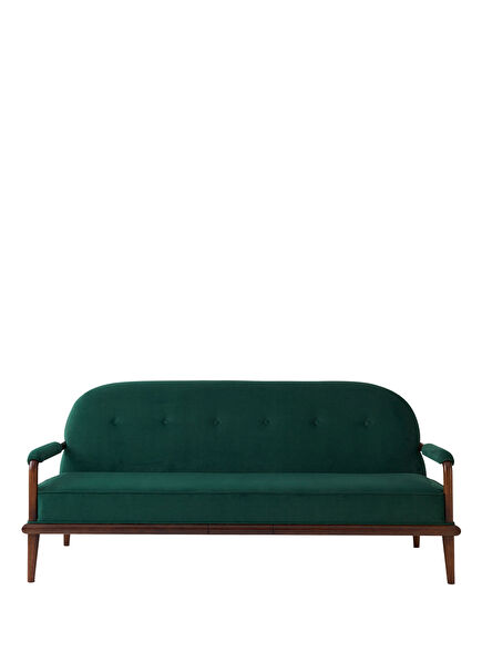 Midori Green Velvet Sofa