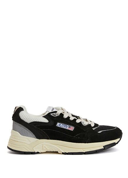 Hyperway Black Women's Leather Sneaker