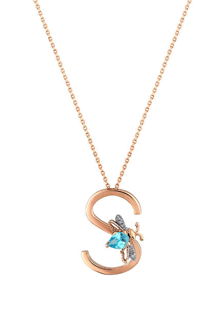 Letters Womens Gold Necklace