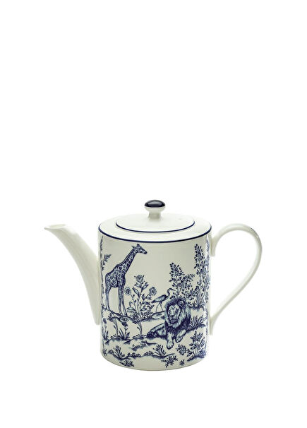 Serengeti Desenli Porselen Çaydanlık