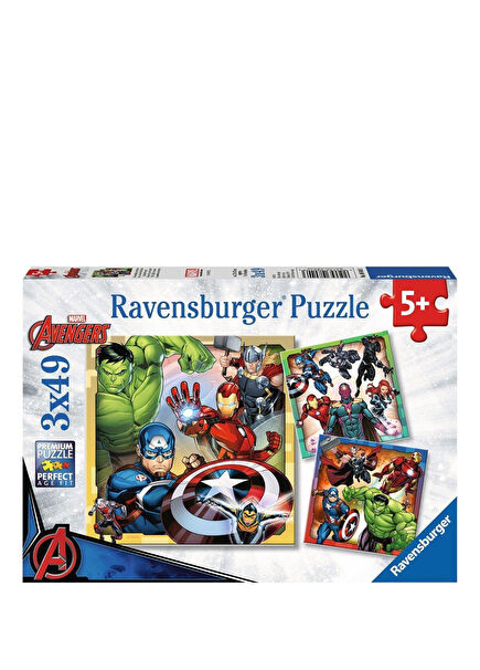 Avengers 3x49 Piece Children's Puzzle 080403