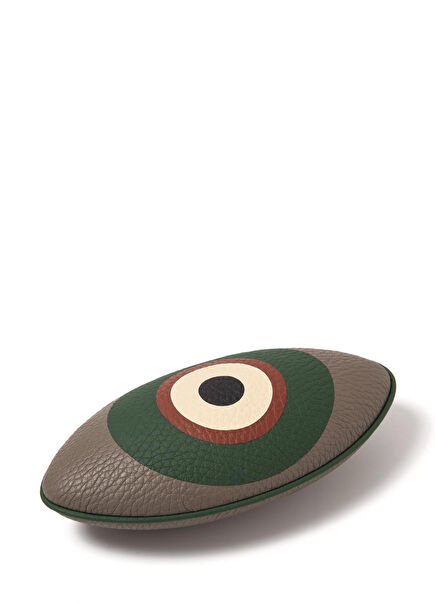 Evil Eye Talisman Vizon Deri Kağıt Ağırlığı