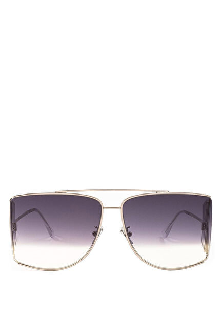 Autore FHO Gri Metal Unisex Güneş Gözlüğü