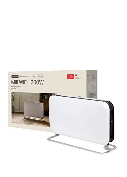 Portable White Smart Heater 1200 W