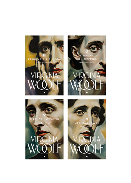 Virginia Woolf 4'lü Kitap Seti 