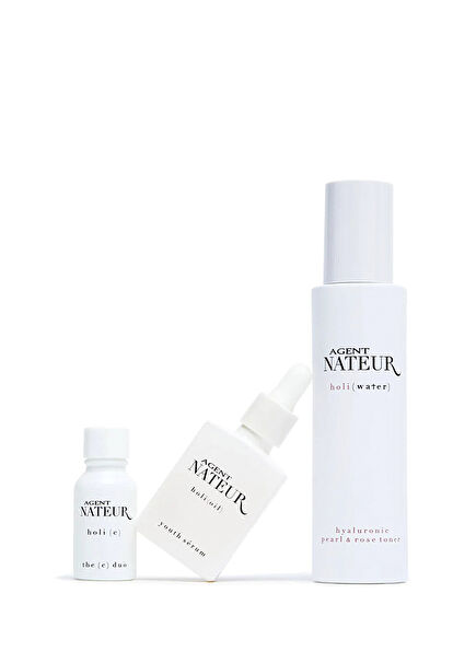 The Holi Trinity 3-Step Soothing & Nourishing Full Size Skincare Starter Kit