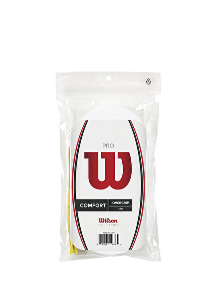 Overgrip Pro 30-pack White Racket Grip