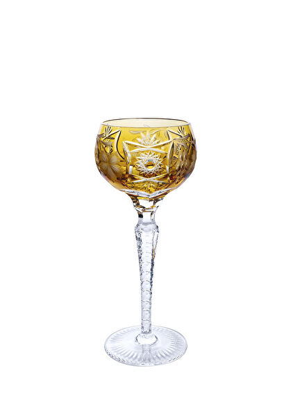 Traube Sarı Kristal Kırmızı Şarap Kadehi