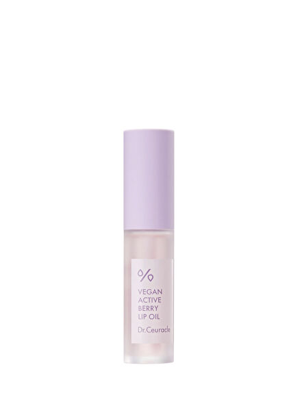 Vegan Active Berry Lip Oil Kırışıklık ve Elastikiyet Kaybı Karşıtı Besleyici Dudak Yağı 4.5g
