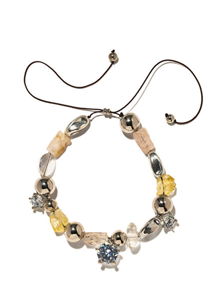 Kristal Detaylı Kadın Kolye