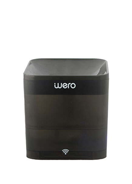 Siyah Plastik Otomatik Su Temizleme Özellikli Wifi Bağlantılı Uv Lamba Akıllı Kedi Köpek Su Pınarı 2.2 Lt