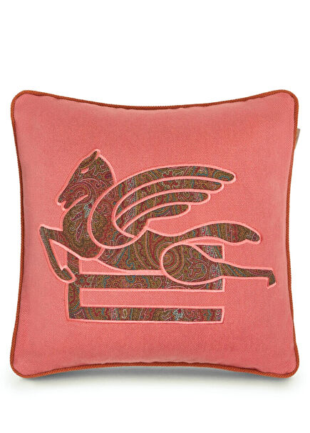 Somerset Pink Linen Decorative Pillow