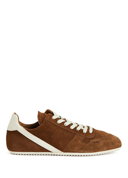 Brown Men's Suede Sneakers