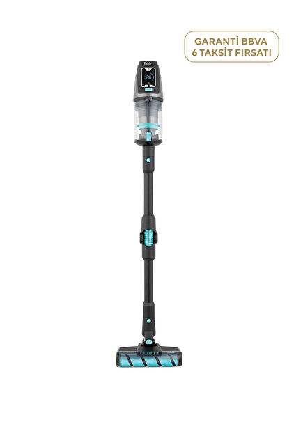 Bolt X Plus Aqua 8472 Moon Gray Islak ve Kuru Şarjlı Dikey Süpürge