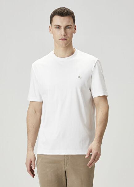 Regular Fit Beyaz T-shirt