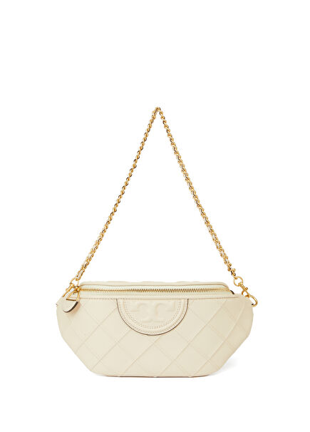 Fleming Soft Beige Womens Leather Waist Bag