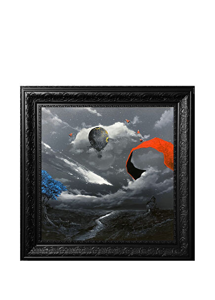 Serdar Akkılıç Acrylic Painting on Canvas 50 x 50 cm