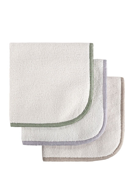 Dolce Çok Renkli Bambu 3'lü El Havlusu 30 x 30 cm