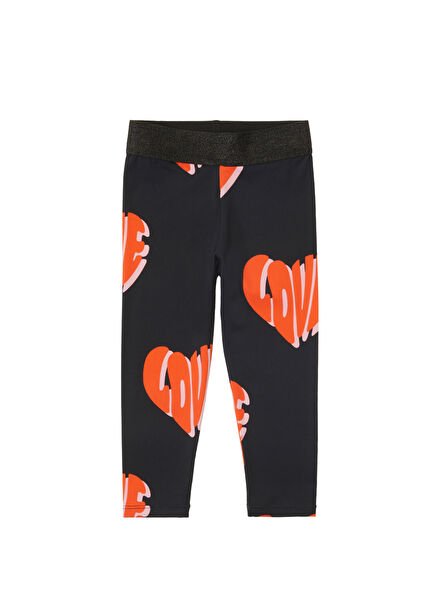 Siyah Kız Çocuk Tayt