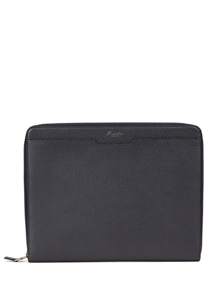 Ipad Case With Blue Logo
